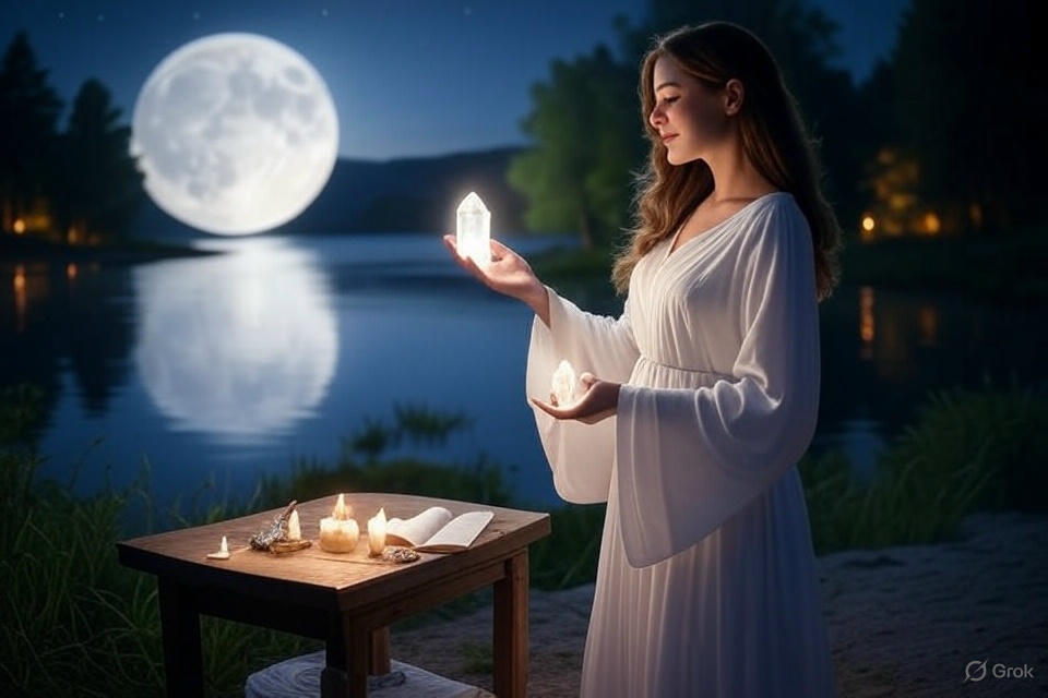 What to Do on a Full Moon for Manifestation