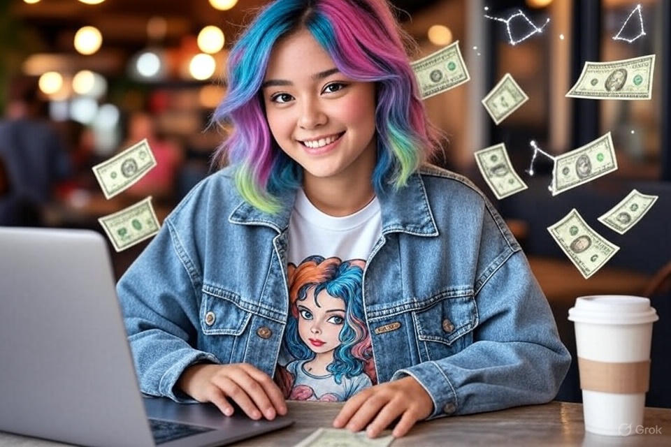 Gen Z side hustles USA