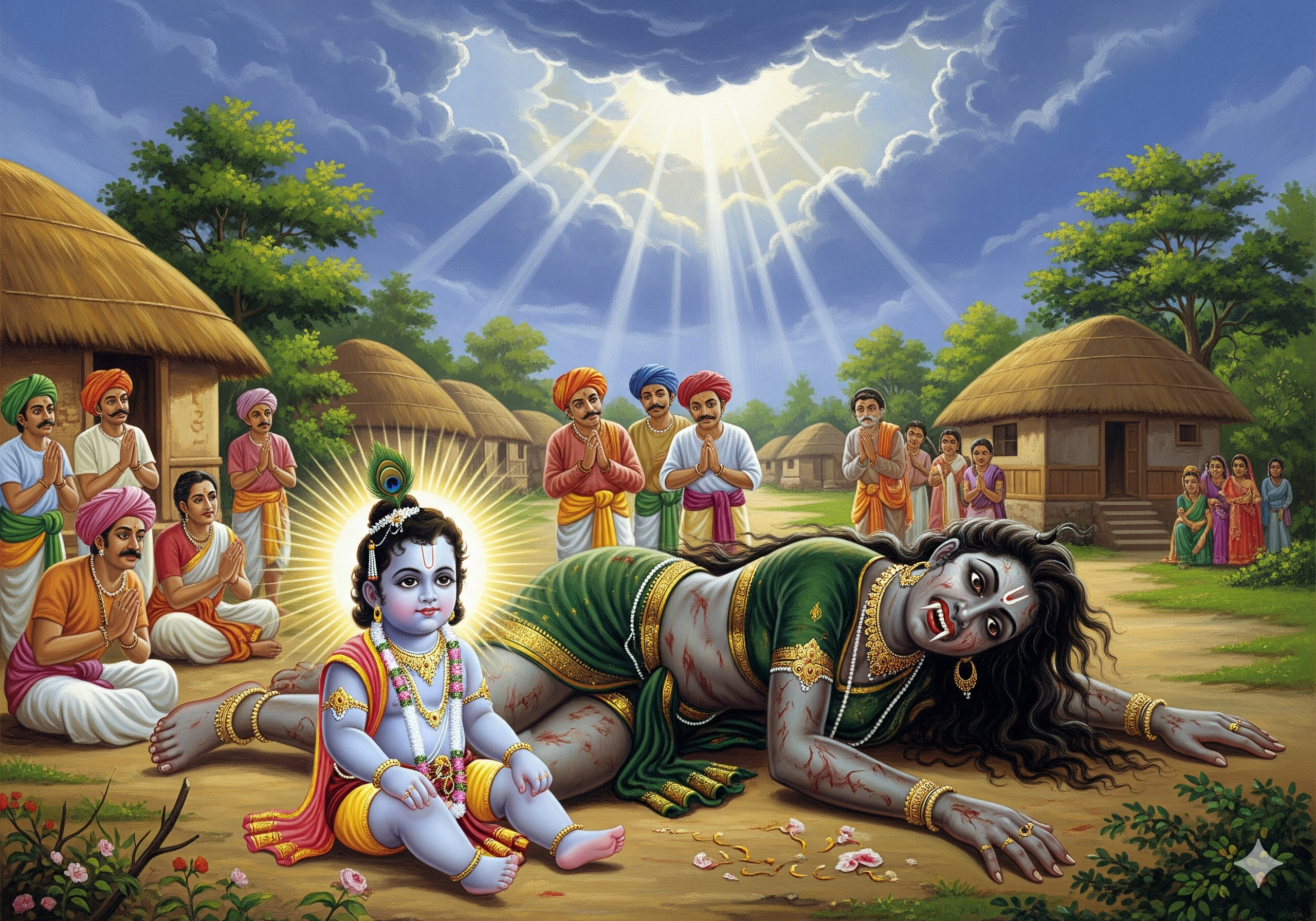 Krishna aur Putna Vadh