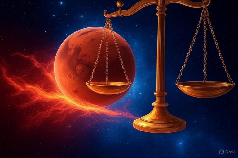 Mars Transit in Libra 2025