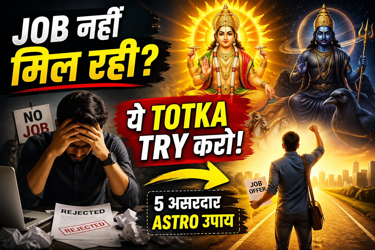 totka to get job immediately